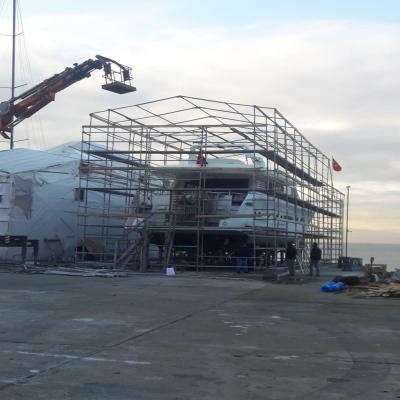 Aes Yat - Kuzey Star Shipyard (Fki), iskele kalıp, güvenlik sistemleri, kiralık iskeleler, dış cephe iskele sistemleri, kalıp altı iskele sistemleri, kalıp sistemleri, mart iskele